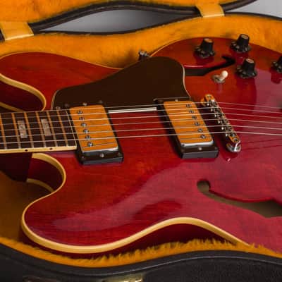 Gibson ES-335TDC Semi-Hollow Body Electric Guitar (1968), ser. #525420, original black hard shell case. image 15