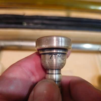 Vintage Slider Trombone Orpheus Kyiv Ukraine USSR Pink brass 1982 #54 image 11
