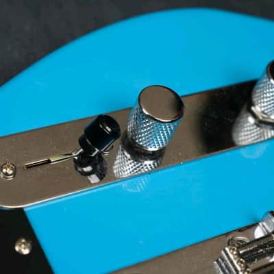 Fender "Squier Series" Standard Telecaster with Maple Fretboard 1993 - Pacific Blue image 8