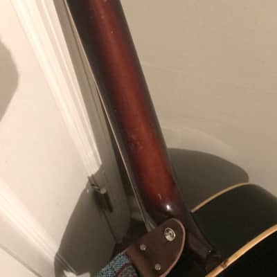 Vega Odell Archtop Electric Early 1960s Vintage Dark Burst image 5