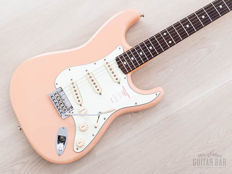 2019 Fender Hybrid ‘60s Stratocaster FSR Flamingo Pink w/ American Vintage 57/62 Pickups, Japan MIJ