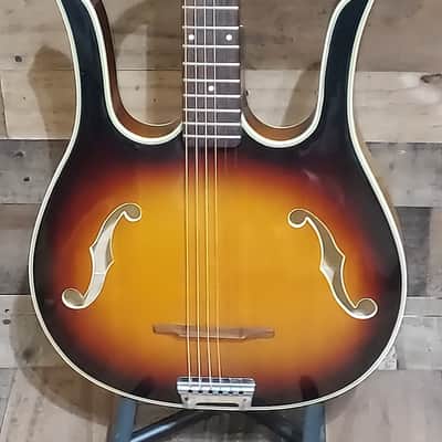 1966 Danelectro Longhorn Acoustic - Sunburst - Must-See! image 1