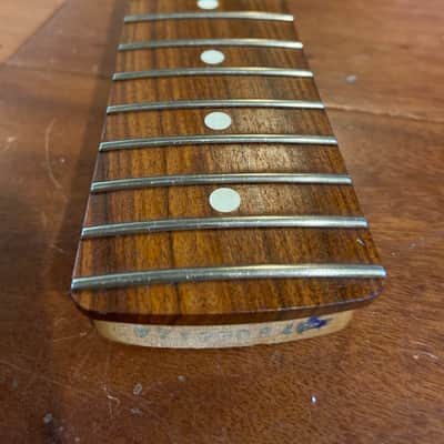 2019 Fender Player Strat Neck Stratocaster Pau Ferro Tuners 22 Medium Jumbo image 6