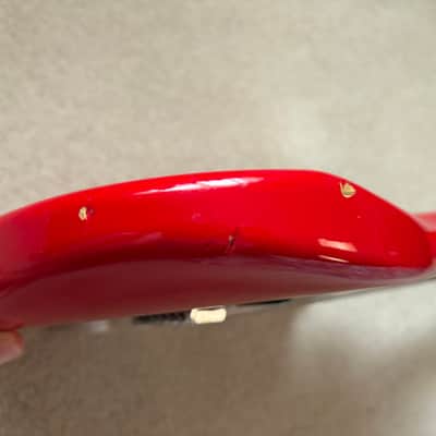 Squier Standard Stratocaster with Rosewood Fretboard 1989 - 2000 - Torino Red image 5