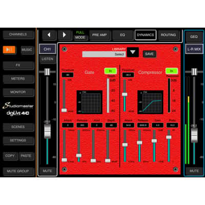 Studiomaster Digilive 4C Digital Mixer image 6