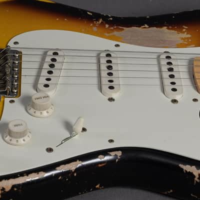 Fender Custom Shop Stratocaster 1956 REL 2-Tone Sunburst Kyle McMillin Masterbuilt 2023 image 8