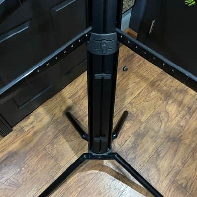 K&M 18860 Spider Pro Dual Tier Keyboard Stand w/ Laptop Rest Black image 3