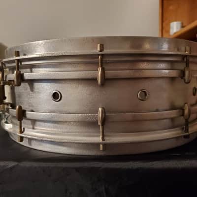 Slingerland Geisler Snare Drum 4.5x14 1920s - Cast Aluminum image 3