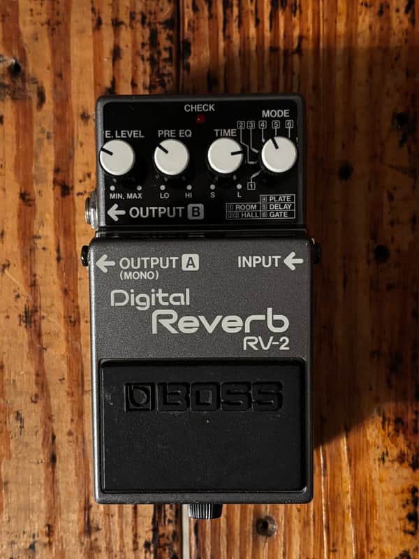 Boss RV-2 Digital Reverb | Reverb