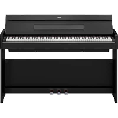 Yamaha YDP-S36B, Slim Style GHS Weighted 88 Note Upright Digital Piano (No Bench) - Black image 2