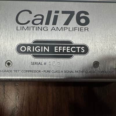 Origin Effects Cali76TX Standard Limiting Amplifier 2010s - Silver image 2