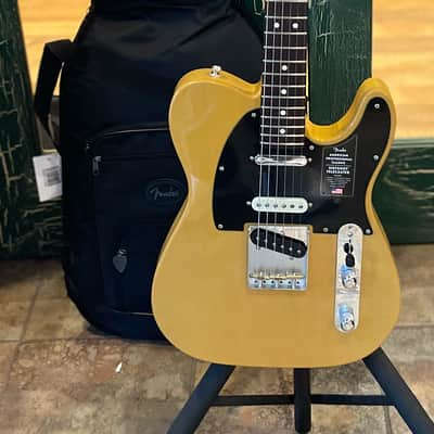 Fender American Pro Classic Hotshot Telecaster in Butterscotch Blonde w Logo Bag image 1