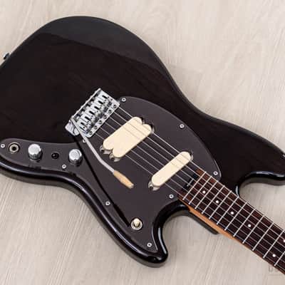 1991 Levinson Blade MG-2 Offset Electric Guitar Trans Black w/ Active EQ/Boost, Japan image 9
