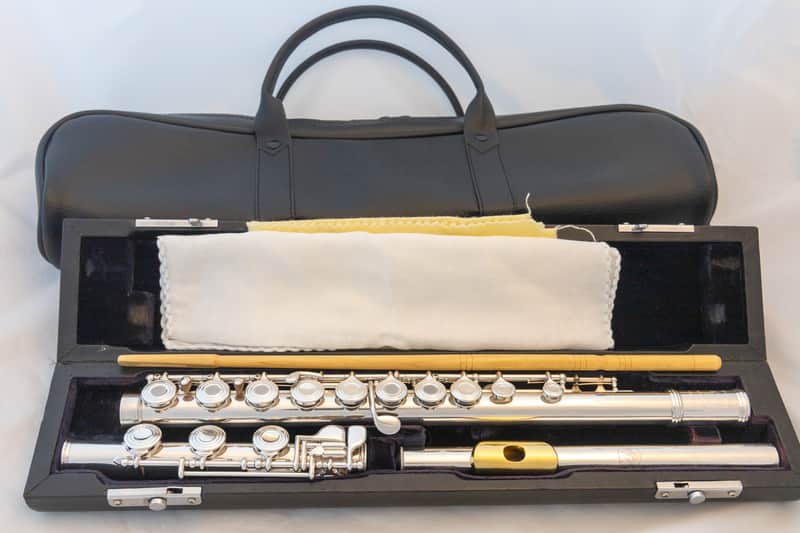 Gemeinhardt KG Special Professional Flute *All Solid Silver *Open-hole *B-Foot *Cleaned & Serviced image 1