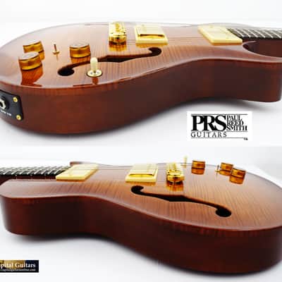 Paul Reed Smith Singlecut Hollowbody I with Artist Package & Piezo, 2008 Violin Amber Near Mint! image 14
