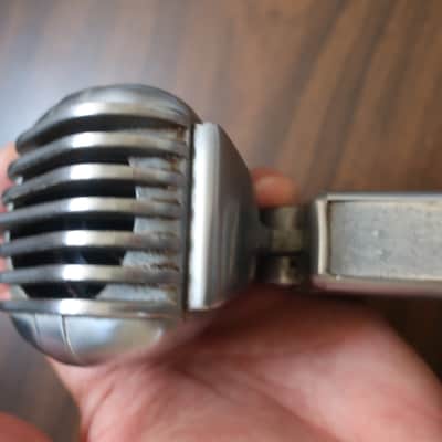 Lot 4 Vintage Mics Microphone Shure Turner Electro-Voice Realstic Bullet Harp image 3