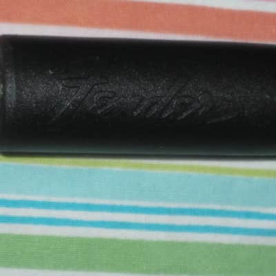 lightly used genuine Fender instrument cable, 10 feet, black PVC - Professional OFC (oxygen-free copper) Noiseless Instrument Cable (1/4" Straight TS Male to 1/4"Straight TS Male plugs) image 5