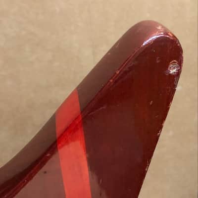 Custom Explorer-Type Electric Guitar LOADED - Gloss Red image 14