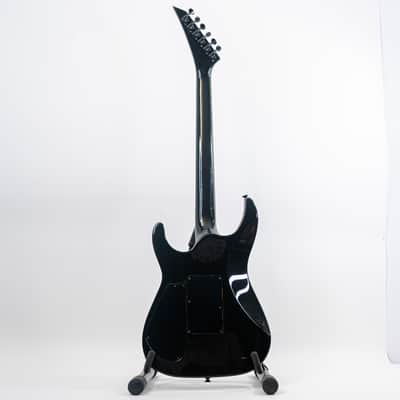 1991 MIJ Jackson Soloist Standard Dark Green Metallic w/ HSS Pickups, Mother of Pearl Sharkfins, Floyd Rose Tremolo image 15