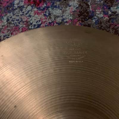 A. Zildjian 14" Hi Hat Bottom - '60s Stamp image 2