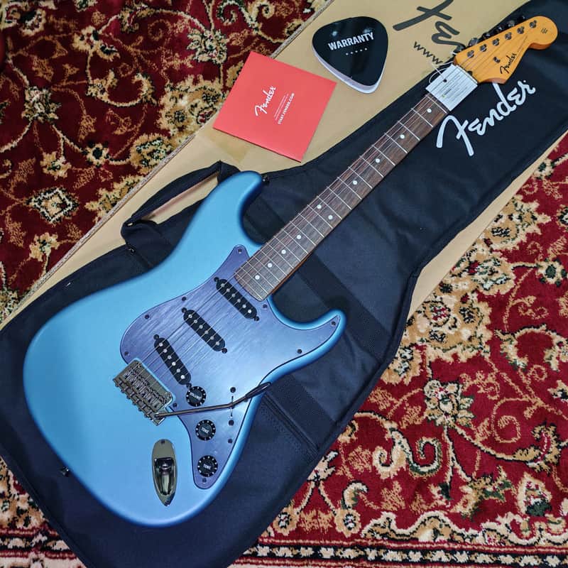 *NEW IN BOX* 2026 Fender Japan Hybrid II Jazzmaster Misty Satin Blue Mist, MIJ JD26 image 1