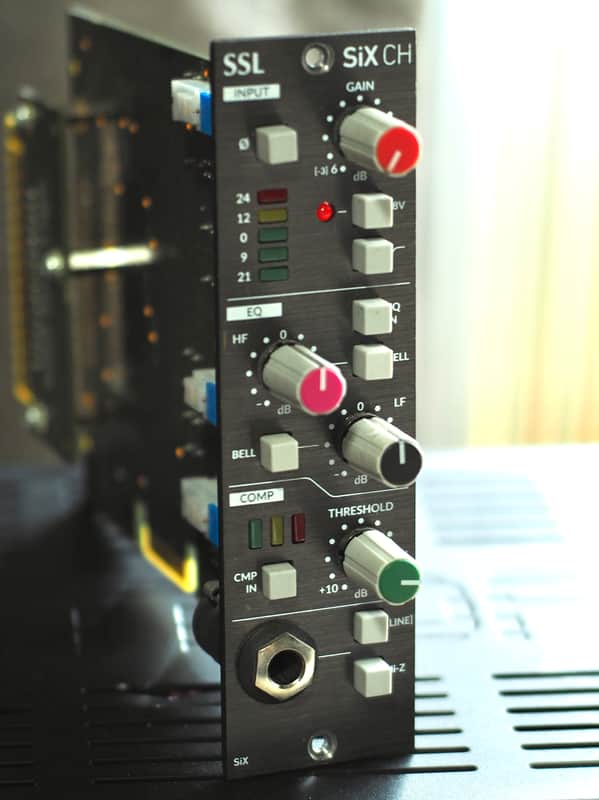 Solid State Logic SiX CH 500-Series Channel Strip Module 2021 - Present - Black image 1