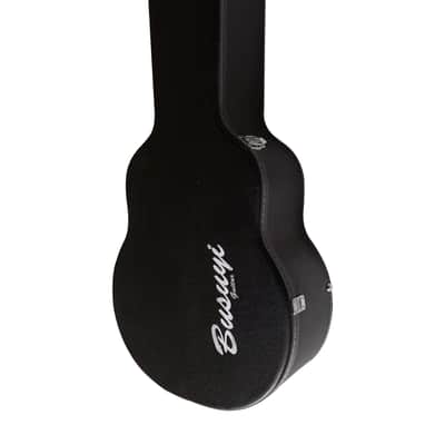 Busuyi Guitar 4 String Bass 6 String Lead Acoustic, Travel Acoustic Guitar with  Hard Case image 2