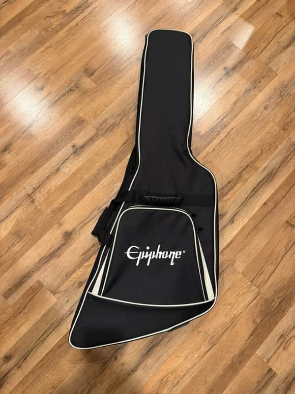 Epiphone Explorer Soft Case 2026 - Black with White Trim image 1