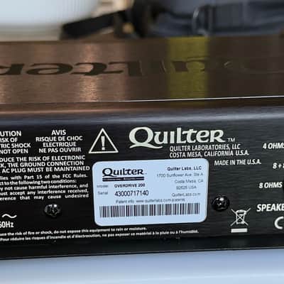 Quilter Overdrive 200 2010 - Black image 3