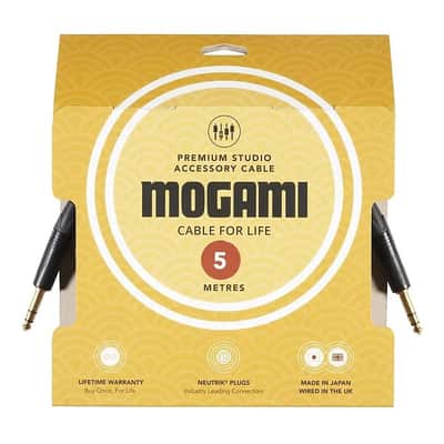 Mogami 1/4 TRS Jack to 1/4 TRS Jack Cable - 5M (J3-25340-J3-5) image 3