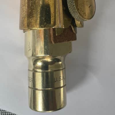 Otto Link  7S Super Tone Master Metal Tenor Sax Mouthpiece -  7*  Gold image 13