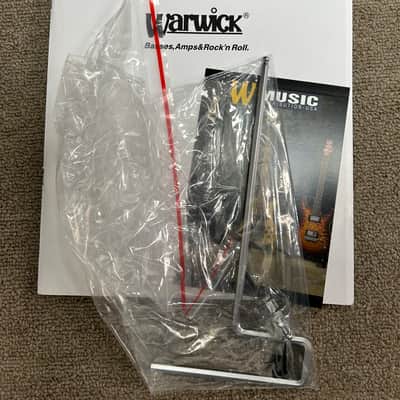 Warwick Alien Rockbass Standard 4 String Acoustic Electric Bass - Black image 7