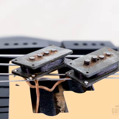 1983 Fender Precision Bass ‘57 Vintage Reissue PB57-95 Black Lacquer w/ USA Fullerton Pickup, Japan MIJ Fujigen image 20