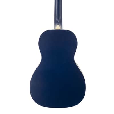Recording King Dirty 30's Minnie Bucker Acoustic-Electric Resonator Guitar - Wabash Blue image 4