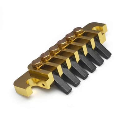 Gold Vintage TP6 Guitar LP Style Tailpiece Bridge image 5