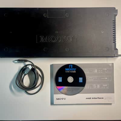 MOTU MIDI Express 128 USB MIDI Interface 2006 - Present - Black image 2