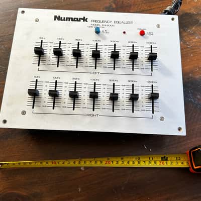numark EQ2000 vintage program equalizer, rare, cool, works great image 8