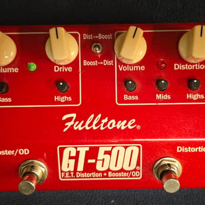 Fulltone GT-500 2010s - Red image 1