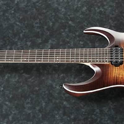 Ibanez RGA42FMDEF Dragon Eye Burst Flat 2021 image 5
