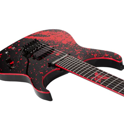 Schecter Sullivan King Banshee 6FRS - Obsidian Blood image 6