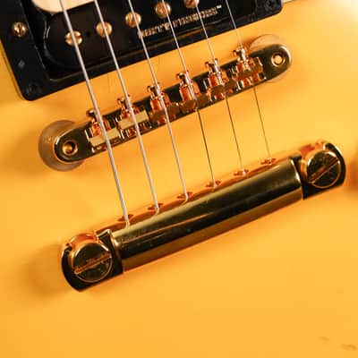 Gibson Custom Murphy Lab 1957 Les Paul Custom Heavy Antique White 2-Pickup Light Aged image 12