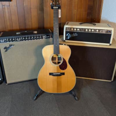 Eastman E20OM Thermo-Cure Acoustic Guitar w/Case - Natural (Serial #M2522893) image 1