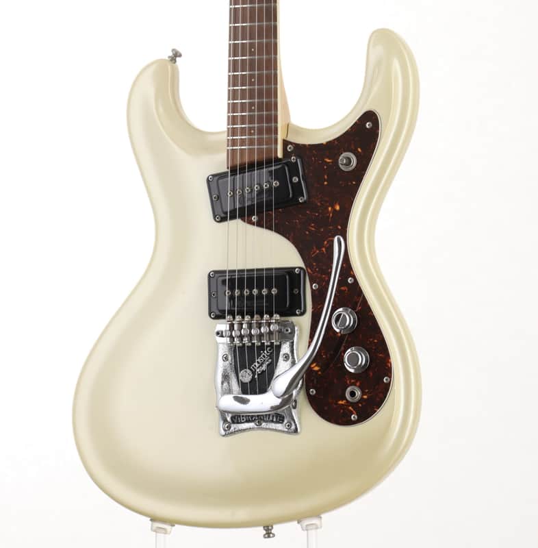 Mosrite 65 Reissue Ventures Model Pearl White [SN | Reverb Canada