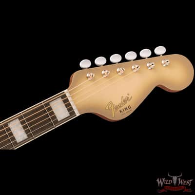 Fender Limited Edition California Vintage King Antigua Finish Electric Acoustic with Hardshell Case image 5