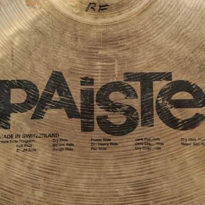 Paiste 20" Signature Dark Crash Ride Cymbal - 2378g image 7