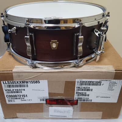 Ludwig *Pre-Order* Legacy Mahogany Custom 5.5x14" 8 Small Twin Lugs Snare Drum | Made in the USA | Special Order | Authorized Dealer image 1