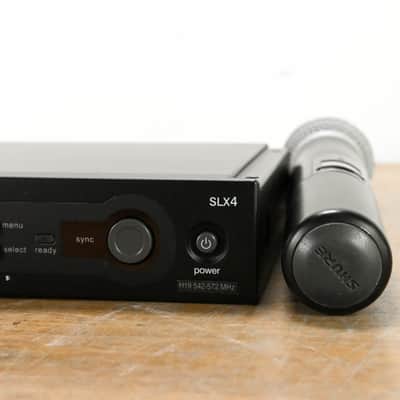 Shure SLX24/SM58 Handheld Microphone System - H19 Band NO POWER SUPPLY CG012NU image 3