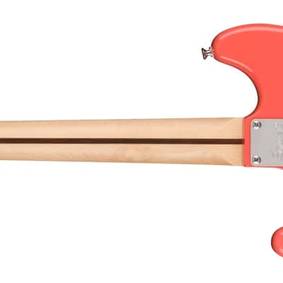 Squier Sonic Bronco Bass Tahitian Coral image 3