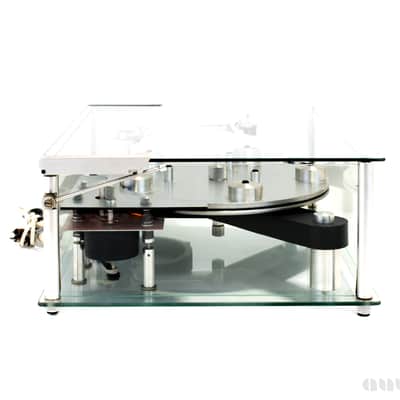 Vintage / Transcriptors Skeleton // Glass Cased Turntable / Hana SH Cart Bild 5