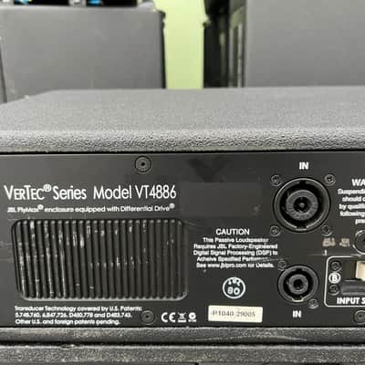 JBL Vertec VT4886 Tri-Amplified 3-Way Line-Array Speaker (LOT OF 4) THS image 11